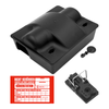 Dual Bait Station SET with Mousetrap and Warning Sticker