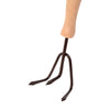 garden claw with wooden handle