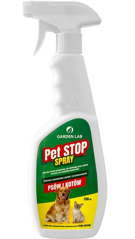 PET STOP SPRAY Ein natürliches Mittel zum Schutz gegen Hunde und Katze –  HexGuard.eu