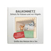 Vogelnetz für den Balkon 6x3 m + Montageset