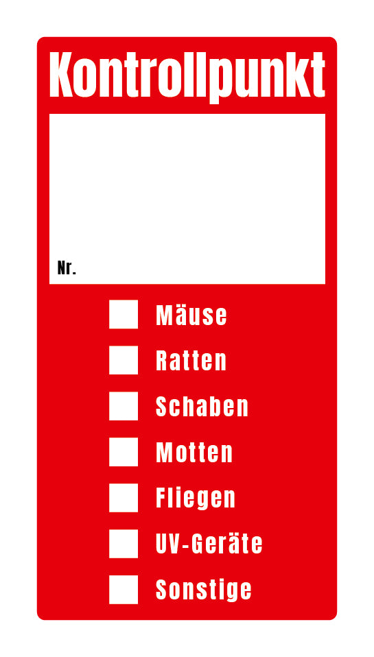 checkpoint information sticker – HexGuard.eu