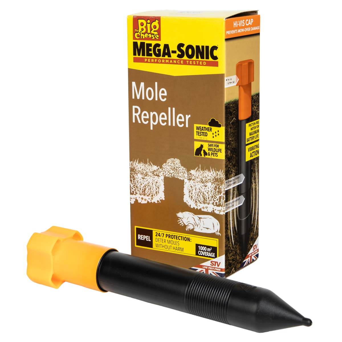 Schreck mit Vibration & Ultraschall gegen Schlangen, Maulwrfe und Wh HexGuard.eu Schreck mit Vibration & Ultraschall gegen Schlangen, Maulwrfe und Wh HexGuard.eu